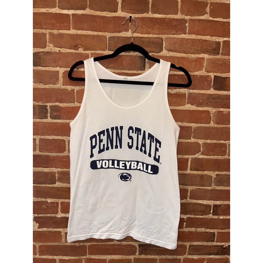 Penn State Nittany Lions Volleyball Tank Top White‎ NCAA Men's Small